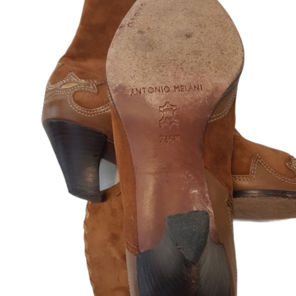 Antonio Melani- Western Ankle Boots - Picture 9 of 12